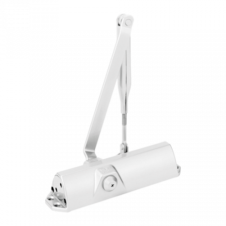 Accesorii control acces - Amortizor hidraulic alb RAL9016 cu brat articulat - DORMA TS68-WHITE