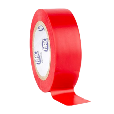 Cabluri si accesorii - Banda izolatoare PVC, rosie, 19mm x 20m - WKK 712222310