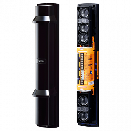 Bariera IR de exterior 60m, 4 fascicule, 4 canale Professional - OPTEX SL-200QDP [1]