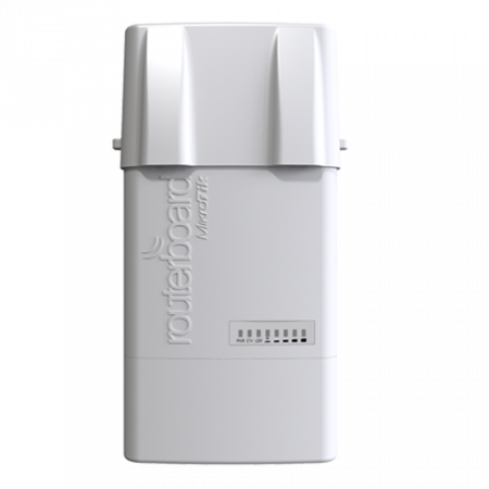 Transmisie wireless IP - BaseBox 5, 1 x Gigabit LAN, USB, miniPCIe, 802.11a/n 5Ghz 2x2, PoE, outdoor - MikroTik RB912UAG-5HPnD-OUT