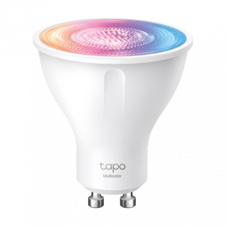 Smart Home - Bec LED smart Wi-Fi, RGB, 2200-6500K, intensitate ajustabila, 350 lm, GU10 - TP-Link Tapo TapoL630