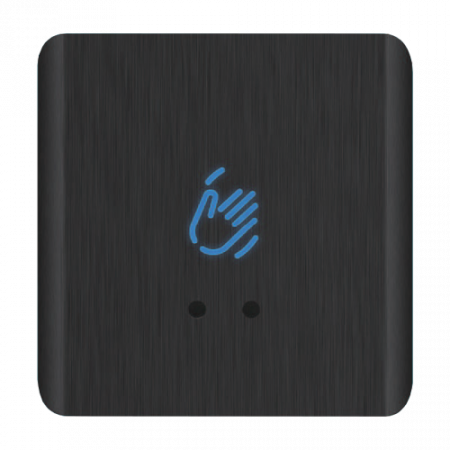 Butoane de acces - Buton de iesire Touchless ajustabil, aluminiu, negru, montaj aparent, IP66 CSB-20C30S-AL2