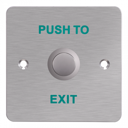 Butoane de acces - Buton iesire montaj ingropat, panou frontal Aluminiu - HIKVISION DS-K7P01