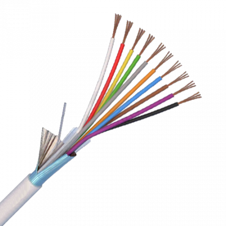 Cabluri si accesorii - Cablu de alarma 10 fire ecranate, cupru integral, 100m 10CUEF