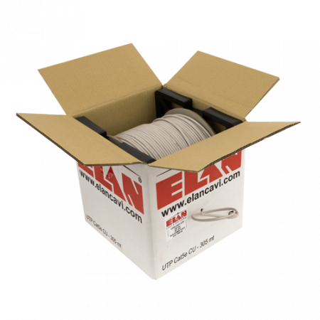 Cablu FTP, cat 5E, CUPRU 100%, 305m ELN-FTP-5E-CU [1]