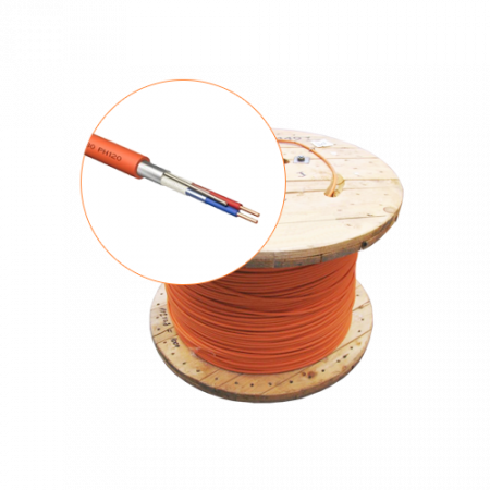 Cabluri INCENDIU - Cablu incendiu JE-H(St)H FE 180 E30/E90, 1x2x08 ecranat, 500m - EuroClass MEK90-1x2x08-T