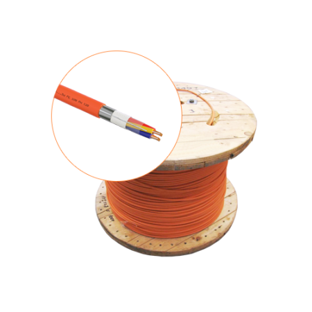 Cabluri INCENDIU - Cablu incendiu JE-H(St)H FE 180 E30/E90, 2x2x08 ecranat, 500m - EuroClass MEK90-2x2x08-T