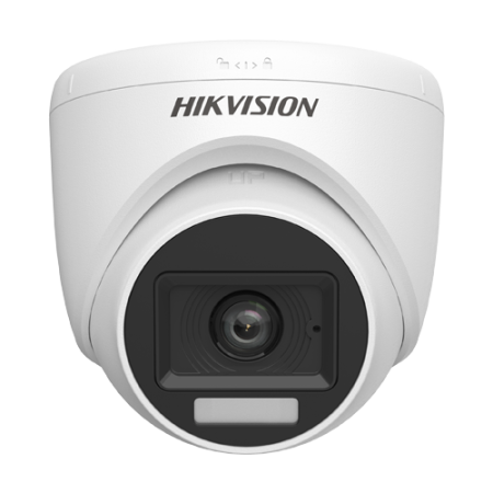 Camere supraveghere analog - Camera analog 4K, lentila 2.8mm, IR 20m, WL 20m, TVI/AHD/CVI/CVBS - HIKVISION DS-2CE76U0T-LPF-2.8mm