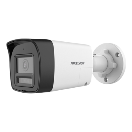 Camere supraveghere analog - Camera analog 4K, lentila 2.8mm, IR 30m, WL 20m, TVI, Audio 'over coaxial' - HIKVISION DS-2CE16U0T-LTS-2.8mm