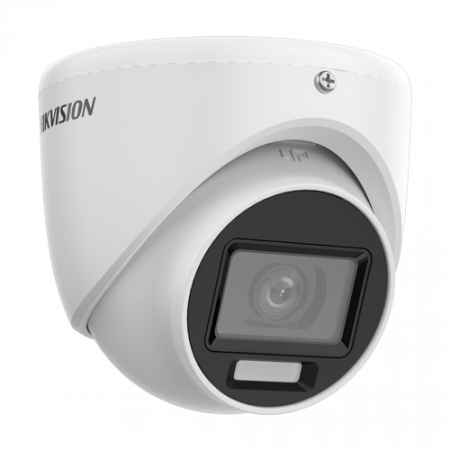 Camera AnalogHD Dual light 8.0MP, lentila 2.8mm, IR 30m, WL 20m - HIKVISION DS-2CE76U0T-LMF-2.8mm [1]
