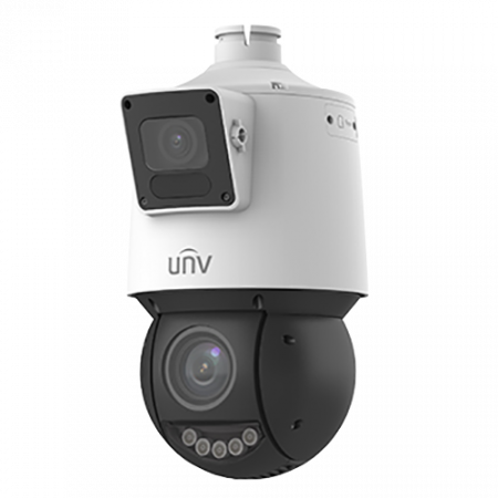 Camera Dual-lens IP, PTZ, 4MP, 25X, IR100m&WL30m, AutoTracking, Audio, Alarm, PoE, IP66 - UNV IPC94144SFW-X25-F40C [2]