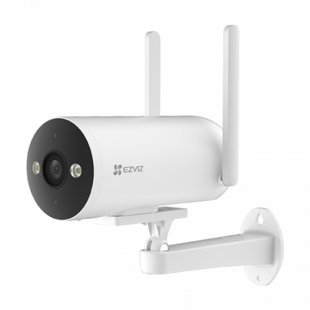 Camere supraveghere Wi-Fi & 4G - Camera IP 4G, Rezolutie 2K, Audio bidirectional, IR 30m, Color 24/7, Alarma - EZVIZ CS-H5(3MP,4G,4mm)