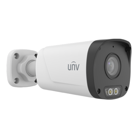Supraveghere video - Camera IP 4MP, Dual Light, lentila 4mm, IR 30m, WL 15m, Mic, PoE, IP67 - UNV IPC2314LB-AF40-DL-ECO