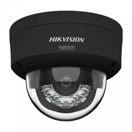 Supraveghere video - Camera IP 4MP, lentila 2.8mm, IR 30m, WL 30m ColorVu3, 2xMic, Alarma, IK10, NEAGRA - HIKVISION DS-2CD2147G3-LIS2UY-2.8mm-BLACK