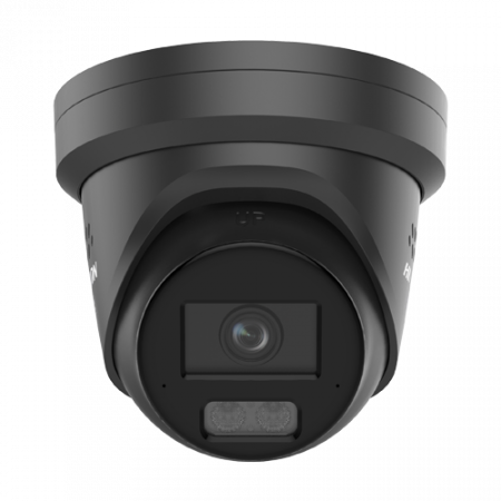 Supraveghere video - Camera IP 4MP, lentila 2.8mm, IR 30m, WL 30m ColorVu3, Audio, Alarma Audio+Strobo, NEAGRA - HIKVISION DS-2CD2347G3-LIS2UY-SL-2.8mm-BLACK