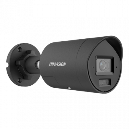 Supraveghere video - Camera IP 4MP, lentila 2.8mm, IR 40m, WL 40m ColorVu3, Audio, Alarma Audio+Strobo, NEAGRA - HIKVISION DS-2CD2047G3-LI2UY-SL-2.8mm-BLACK