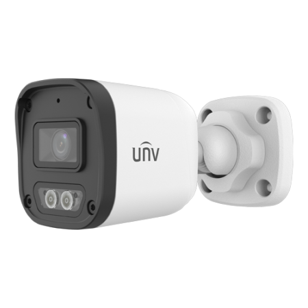 Camera IP ColorHunter 4MP, lentila 2.8mm, IR 30m, WL 15m, Mic, PoE, IP67 - UNV IPC2124LB-AF28-DL-ECO [2]