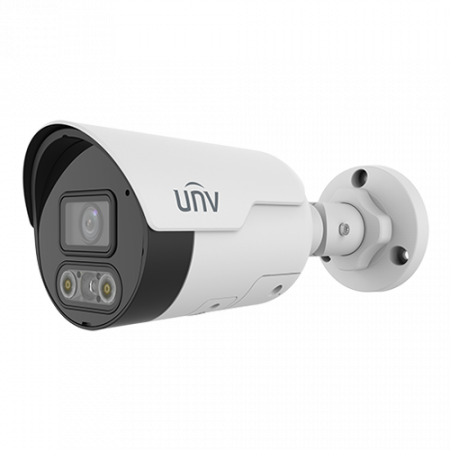 Camere supraveghere IP - Camera IP ColorHunter Dual-Light, 4MP, lentila 2.8mm, IR 30m, WL 30m, Audio bidirectional - UNV IPC2124LE-ADF28KMC-DL