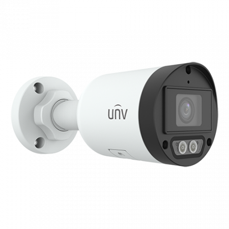 Camera IP ColorHunter Dual-Light, 4MP, lentila 2.8mm, IR 30m, WL 30m, Microfon, SDcard - UNV IPC2124LB-AF28K-DL [2]