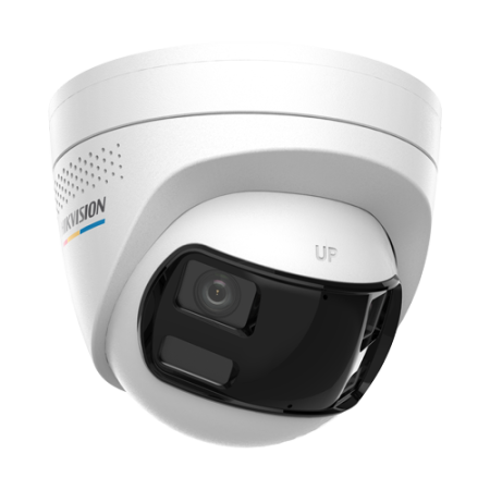 Camera IP Dual lens 6MP, 2 x lentila 2.8mm 180Â°, IR & WL 30m ColorVu, Audio+Stroboscop - HIKVISION DS-2CD1367G2HP-LIUF-SL-2.8mm [1]