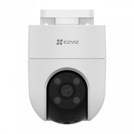 Camere supraveghere Wi-Fi & 4G - Camera IP EZVIZ de exterior, WI-Fi, Pan&Tilt, rezolutie 2K+, Audio bidirectional, distanta IR 30 metri, imagini color 24/7 CS-H8C-2K+