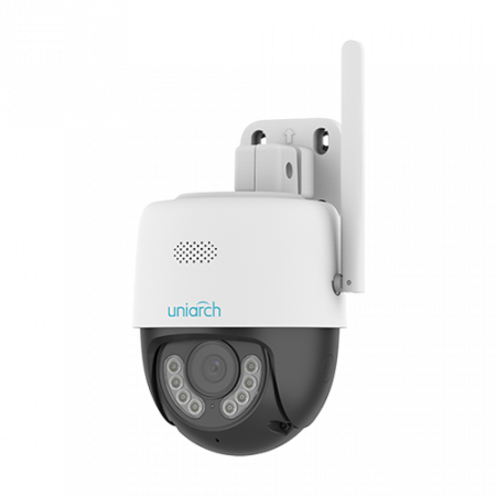 Camere supraveghere Wi-Fi & 4G - Camera IP PT WiFi, rezolutie 3MP, lentila 4mm, IR 30m, WL 10m, Audio bidirectional - Uniarch Uho-P1A-M3F4D