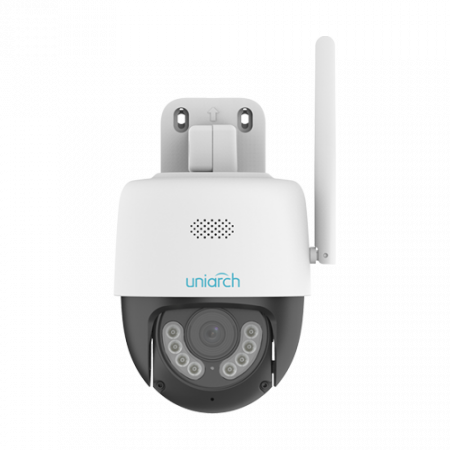 Camere supraveghere Wi-Fi & 4G - Camera IP PT WiFi, rezolutie 5MP, lentila 4mm, IR 30m, WL 10m, Audio bidirectional - Uniarch Uho-P1A-M5F4D