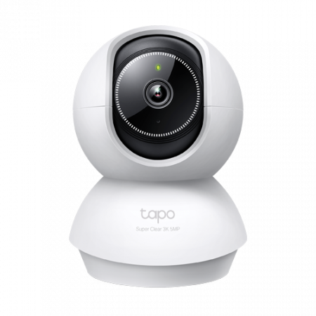 Camere supraveghere Wi-Fi & 4G - Camera IP Smart Wi-Fi, 3K 5MP, Pan&Tilt, Audio bidirectional, Alarma - TP-Link Tapo TapoC230