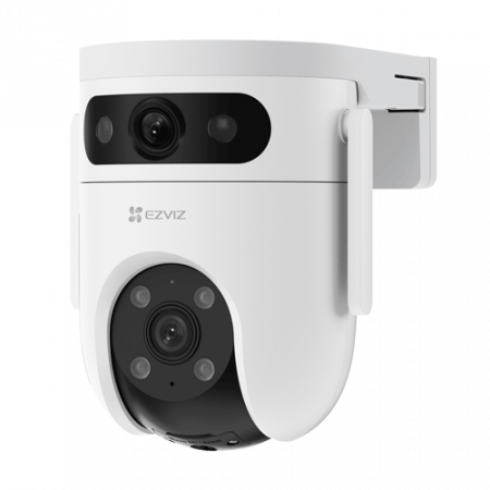 Camere supraveghere Wi-Fi & 4G - Camera IP WI-Fi Pan&Tilt, Dual 2K, Audio bidirectional, SDcard, distanta IR 30m, color 24/7 - EZVIZ CS-H9c-3MP(DL)