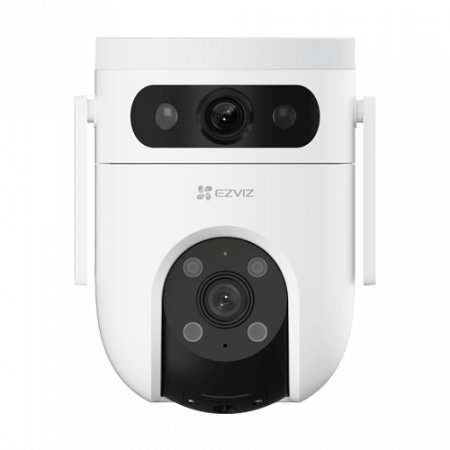 Camera IP WI-Fi Pan&Tilt, Dual 5MP, Audio bidirectional, SDcard, IR 30m, color 24/7 - EZVIZ CS-H9c-5MP(DL) [2]