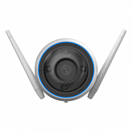 Camera IP WiFi, rezolutie 5.0MP, lentila 2.8mm, color 24/7, IR 30M, Audio bidirectional - EZVIZ CS-H3-3K [2]