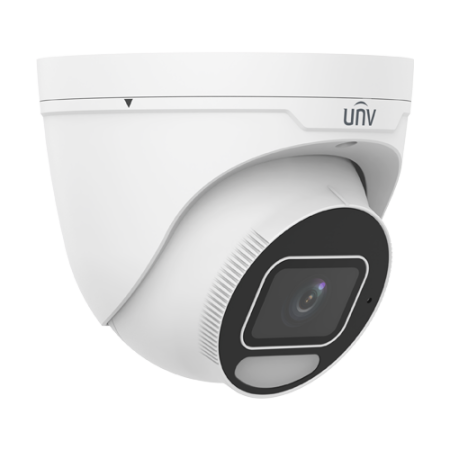 Camera IP Wise-ISP ColorHunter, 4MP, lentila 2.8mm, WL 30m, Mic, Alarm, PoE, Color 24/7, IK10 - UNV IPC3634SE-ADF28K-WP-I1 [1]