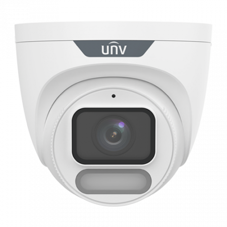 Supraveghere video - Camera IP Wise-ISP, ColorHunter, 8MP, lentila 2.8mm, WL 30M, Mic, PoE, color 24/7 - UNV IPC3628LE-ADF28K-WP