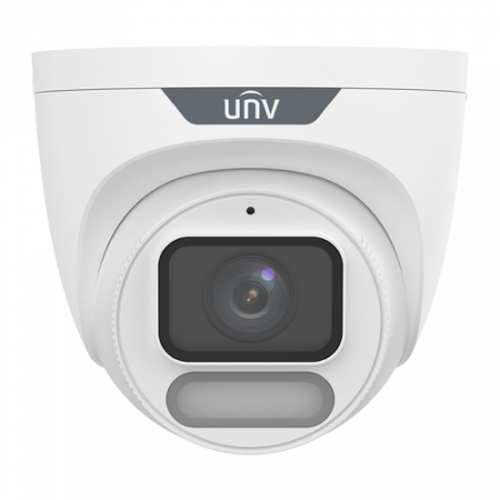 Supraveghere video - Camera IP Wise-ISP, ColorHunter, 8MP, lentila 4.0mm, WL 30M, Mic, PoE, color 24/7 - UNV IPC3628LE-ADF40K-WP