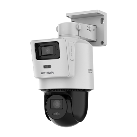 Supraveghere video - Camera PTZ IP, TandemVu, 4+4MP, lentile 2.8/8mm, IR 30m, WL 30m, Audio - HIKVISION DS-2SE2C400MWG-E14-2.8/8mm