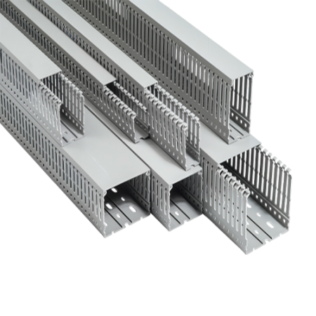 Organizatoare si accesorii - Canal cablu perforat 25x40mm, 2 metri - Plastim PDK2540