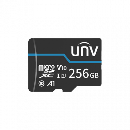 Unitati stocare HDD, SSD & MicroSD - Card memorie 256GB, BLUE CARD - UNV TF-256G-T-L