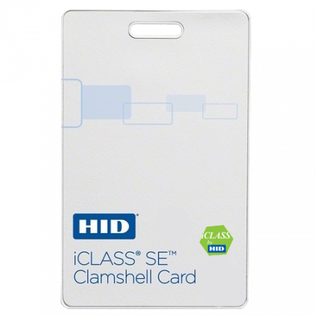 Cartele acces - Cartela de acces 13,56MHz, iClass 2k - Clamshell HID-2080