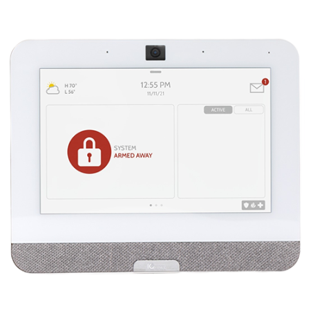 Centrale efractie - Centrala IQ4 panel, Wi-Fi, LTE, 128 zone, PowerG, Z-Wave, ecran 7' - DSC IQP43AB