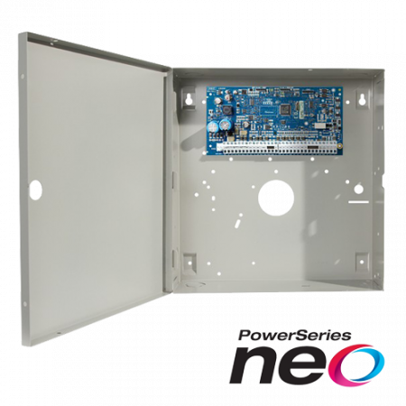Centrala SERIA DSC POWER NEO 8 zone extensibila la 128 zone, 8 partitii - DSC HS2128NKE [1]