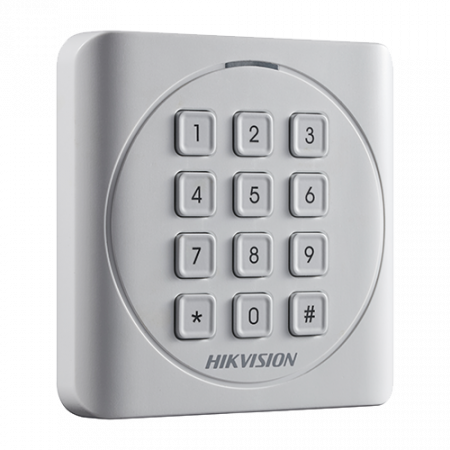 Control acces - Cititor de proximitate RFID MIFARE 13.56Mhz cu tastatura integrata -HIKVISION DS-K1801MK