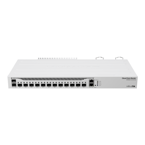 Routere - Cloud Core Router 12x10G SFP+, 2x25G SFP28, RouterOS L6 - Mikrotik CCR2004-1G-12S+2XS