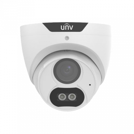 Supraveghere video - ColorHunter - Camera AnalogHD 2MP, lentila 2.8mm, WL 40m, Mic. - UNV UAC-T122-AF28M-W