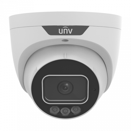 Camere supraveghere IP - ColorHunter - Camera IP, 8MP, lentila 2.8mm, IR 30m, WL 30m, Audio, Alarma, PoE - UNV IPC3638SS-ADF28KMC-I1