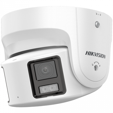 Camere supraveghere IP - ColorVu - Camera IP 4K, Panoramic view 180gr., WL 30m, Audio - Hikvision DS-2CD2387G2P-LSU-SL-4mm