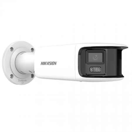 ColorVu - Camera IP 8MP, Panoramic view 180gr., WL 40m, Audio - Hikvision DS-2CD2T87G2P-LSU-SL-4mm [2]