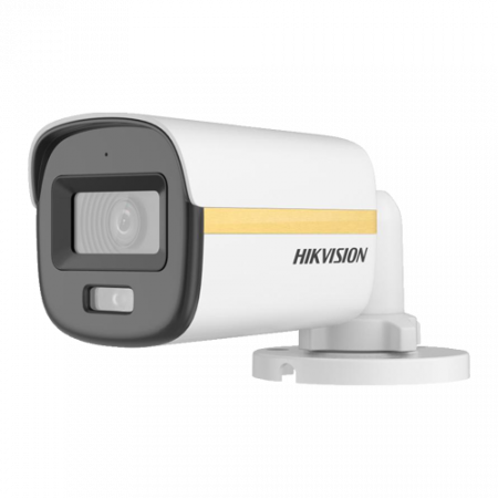 ColorVu, Dual Light - Camera analog 2MP, lentila 2.8mm, IR 20m, WL 20m, TVI/AHD/CVI/CVBS, Mic. - HIKVISION DS-2CE10DF3T-LFS-2.8mm [2]