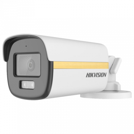 ColorVu, Dual Light - Camera analog 2MP, lentila 2.8mm, IR 40m, WL 40m, TVI/AHD/CVI/CVBS, Mic. - HIKVISION DS-2CE12DF3T-LFS-2.8mm [2]