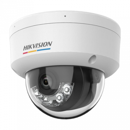 ColorVu, Dual Light - Camera IP, 6MP, lentila 2.8mm, IR 30m, WL 30m, Mic, PoE, IK08 - HIKVISION DS-2CD1167G2H-LIU-2.8mm [2]