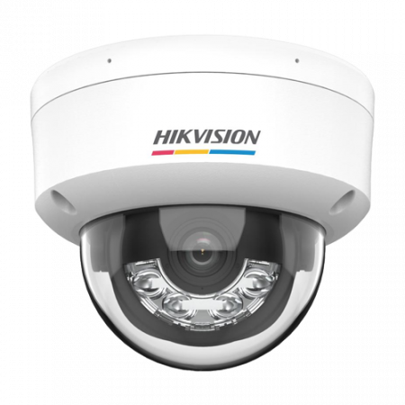 ColorVu, Dual Light - Camera IP, 6MP, lentila 2.8mm, IR 30m, WL 30m, Mic, PoE, IK08 - HIKVISION DS-2CD1167G2H-LIU-2.8mm [1]